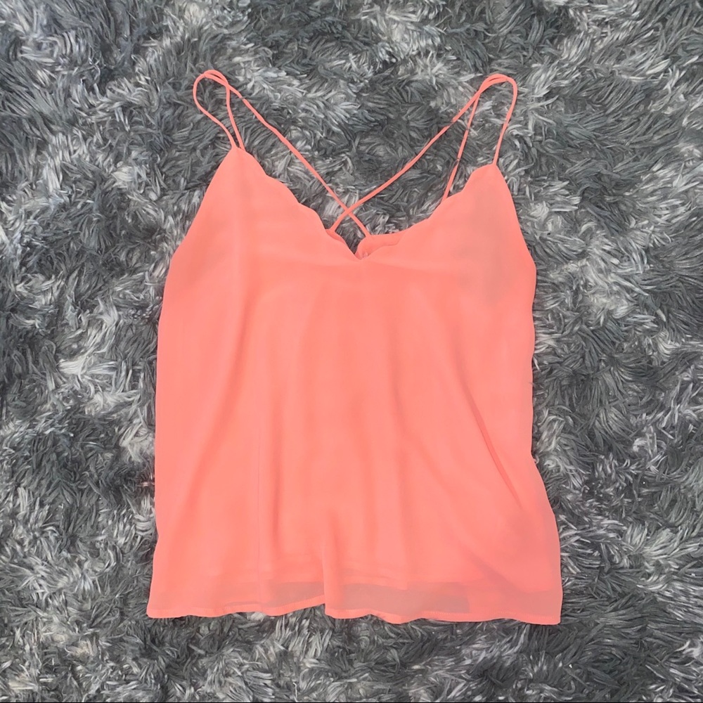Coral Blouse
